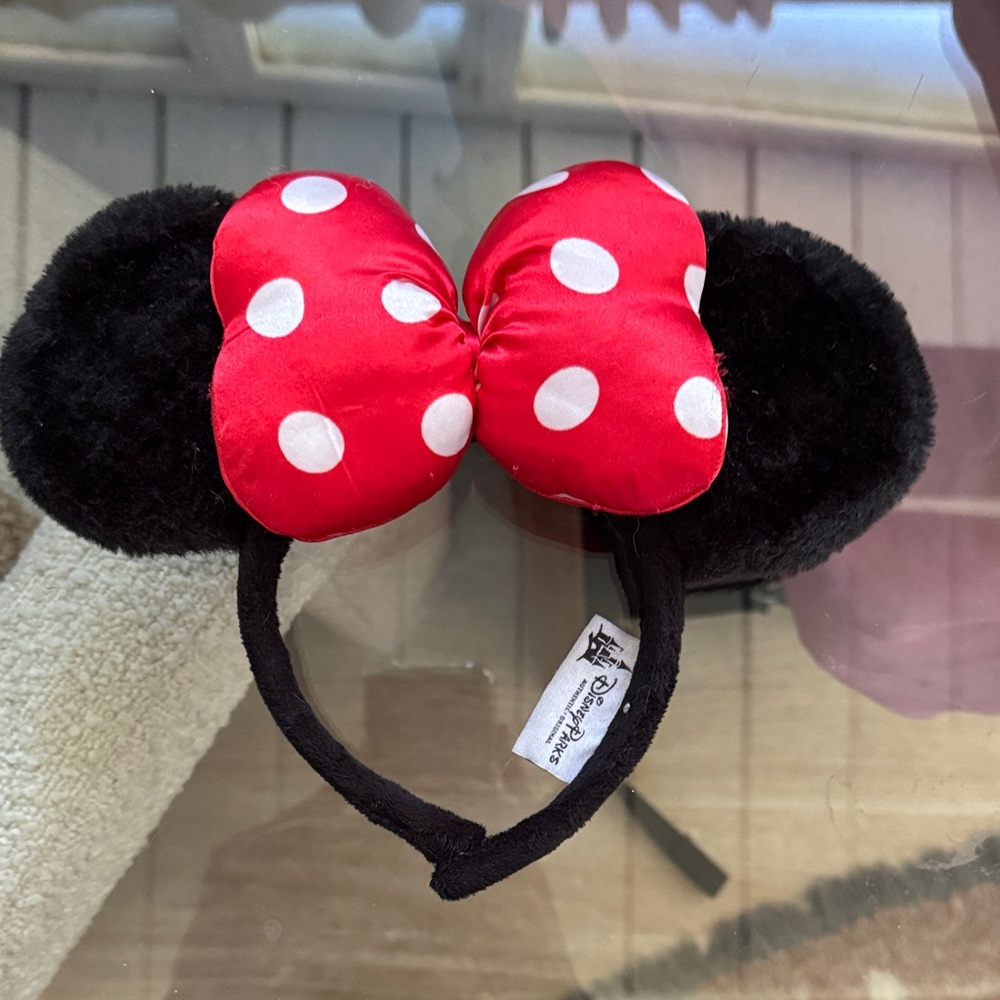 Disney Red and Black Polka Dot Ears Headband